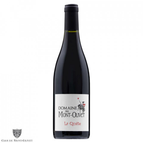 Clos du Mont-Olivet IGP "La Quête" (cinsault) rouge 2023 bouteille