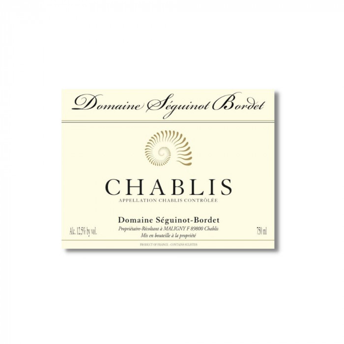 Domaine Séguinot-Bordet Chablis dry white 2024