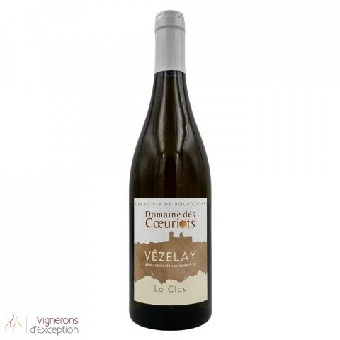 Domaine des Coeuriots Vézelay "Le Clos" blanc sec 2023