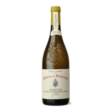 Chateau de Beaucastel Chateauneuf du Pape blanc sec 2023 bouteille