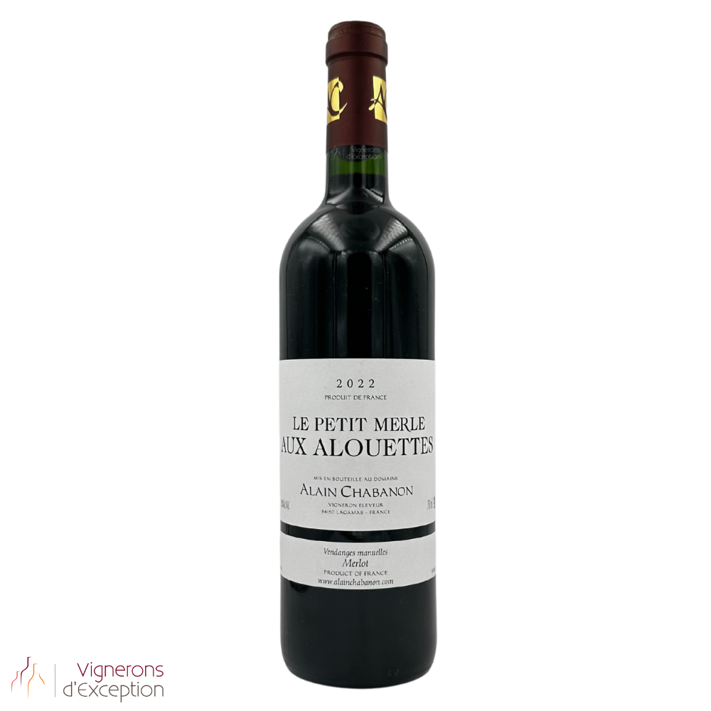 Domaine Alain Chabanon "Petit Merle aux alouettes" rouge 2022