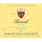 Domaine Zind-Humbrecht Riesling Grand Cru Brand blanc sec 2023 etiquette