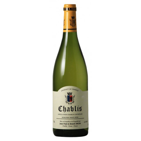 Domaine Jean-Paul et Benoit Droin Chablis 2024 bouteille