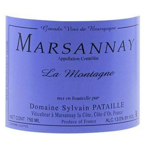 Domaine Sylvain Pataille Marsannay "La Montagne" rouge 2022 bouteille 2