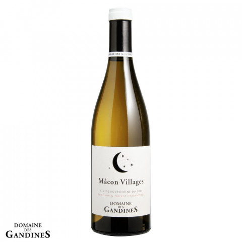 Domaine des Gandines Mâcon Villages blanc sec  bouteille