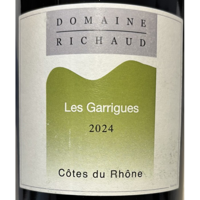 Domaine Richaud Côtes du Rhône "Les Garrigues" red 2024