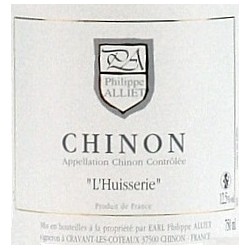 Domaine Philippe Alliet Chinon "L'Huisserie" rouge 2023 bouteille 2