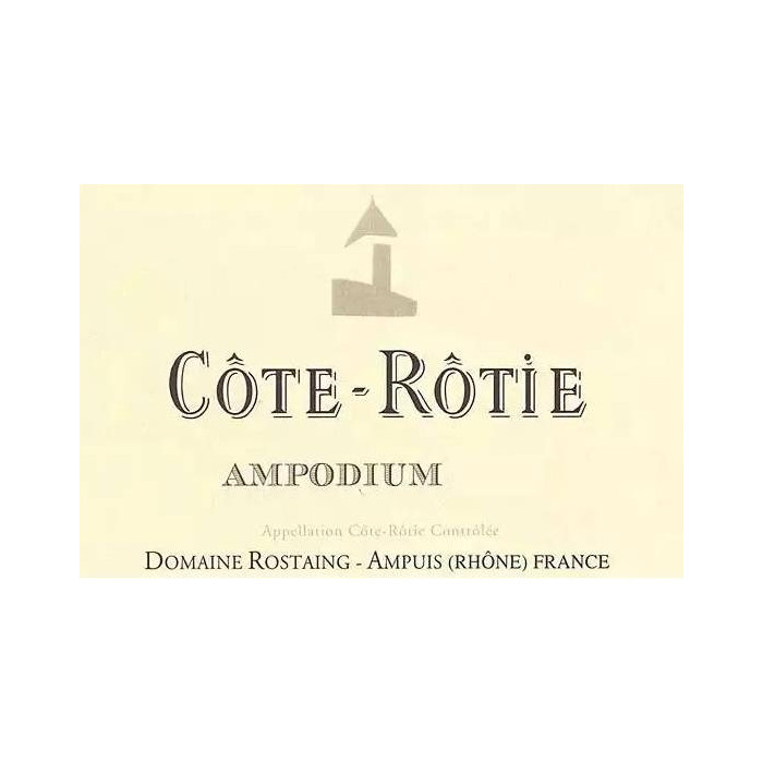 Domaine Rostaing Côte-Rôtie "Ampodium" rouge 2023 etiquette