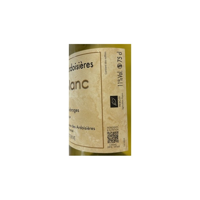 Domaine des Ardoisières "Argile" dry white 2024