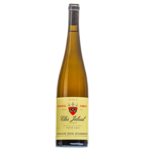 Domaine Zind-Humbrecht Pinot Gris "Clos Jebsal" VT sweet white 2015 bouteille