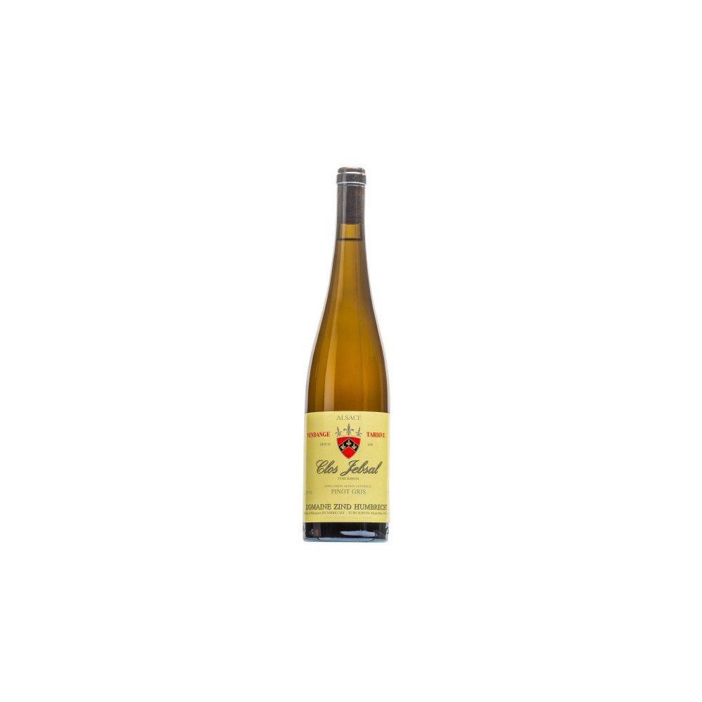 Domaine Zind-Humbrecht Pinot Gris "Clos Jebsal" VT sweet white 2015 bouteille