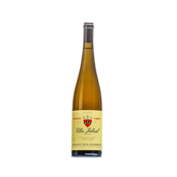 Domaine Zind-Humbrecht Pinot Gris "Clos Jebsal" VT sweet white 2015 bouteille