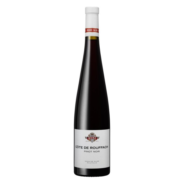Domaine Muré Pinot noir "Côte de Rouffach" rouge 2023 bouteille