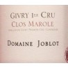 Domaine Joblot Givry 1er Cru "Clos Marole" rouge 2014