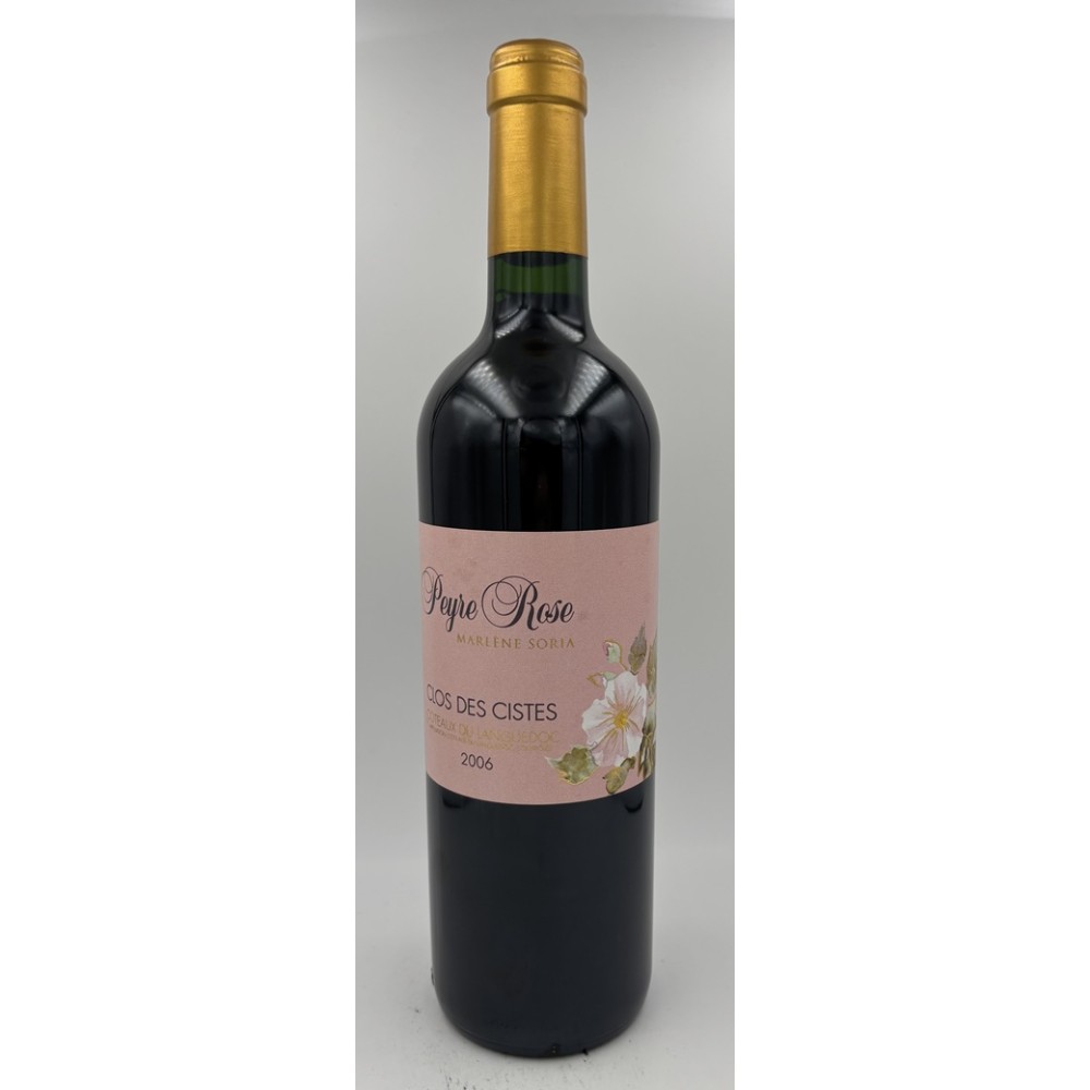 Domaine Peyre Rose Languedoc Clos des Cistes 2006 bouteille