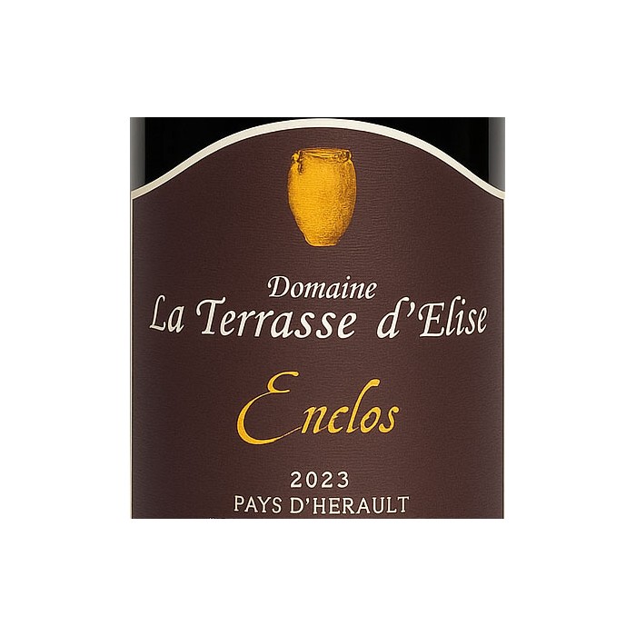 Domaine La Terrasse d'Elise "Enclos" (Mourvedre) red 2023 - label