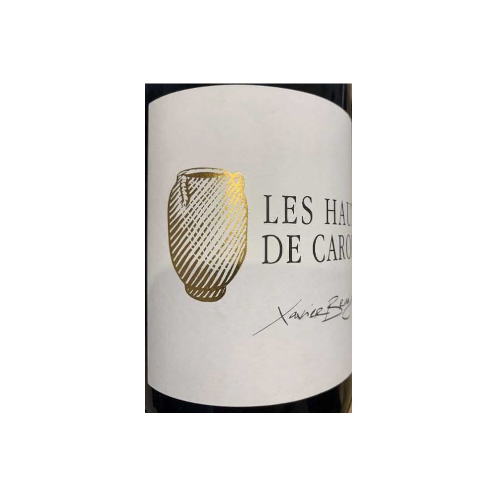 Domaine de la Terrasse d'Elise "Les Hauts de Carol's" (cinsault) rouge 2022 étiquette