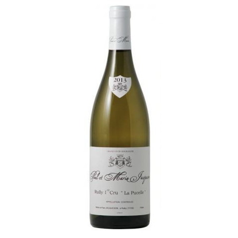 Domaine Paul et Marie Jacqueson Rully 1er Cru La Pucelle blanc 2024 bouteille