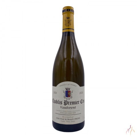 Domaine J-P et B Droin Chablis 1er Cru "Vaulorent" blanc sec 2023 bouteille