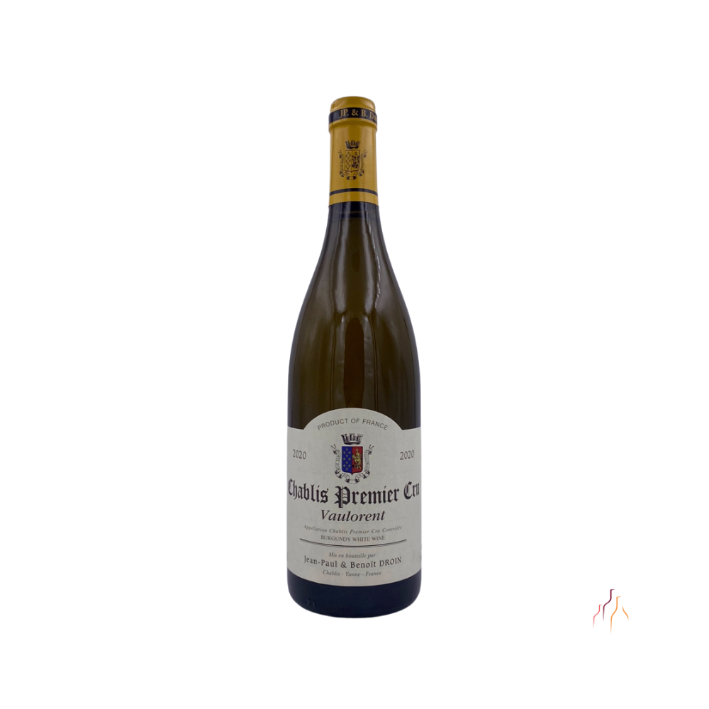 Domaine J-P et B Droin Chablis 1er Cru "Vaulorent" blanc sec 2023 bouteille
