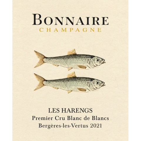 Champagne Bonnaire "Les Harengs" 2021 Blanc de Blancs 1er Cru 2