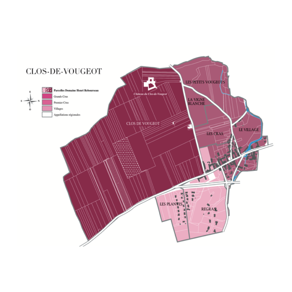 Carte Clos Vougeot