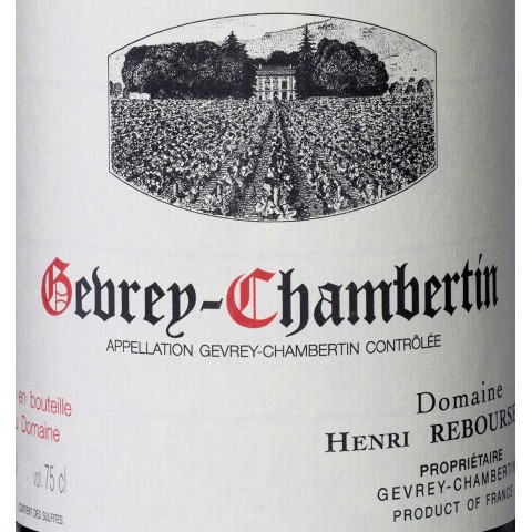 Domaine Henri Rebourseau Gevrey Chambertin red 2023 bottle 2