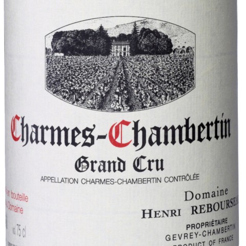 Domaine Henri Rebourseau Charmes Chambertin Grand Cru red 2023 bottle 2