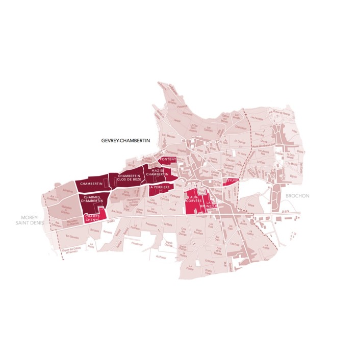carte Chambertin "Clos de Beze"