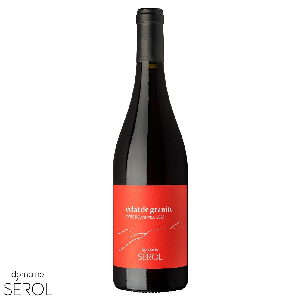 Domaine Sérol Côte Roannaise "Eclat de granite" rouge 2024 bouteille