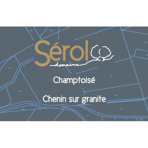Domaine Sérol "Champtoisé" (chenin) blanc sec 2024 bouteille 2