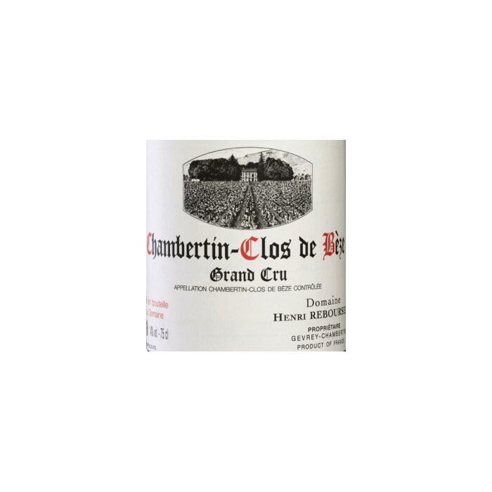 Domaine Henri Rebourseau Chambertin "Clos de Beze" Grand Cru rouge 2023 étiquette