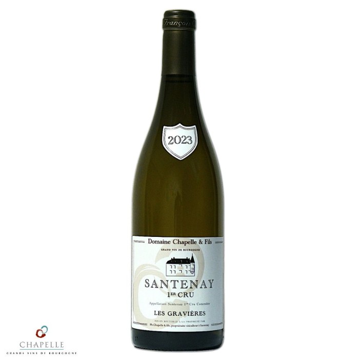 Domaine Chapelle Santenay 1er cru "Les Gravières" rouge 2023 bouteille