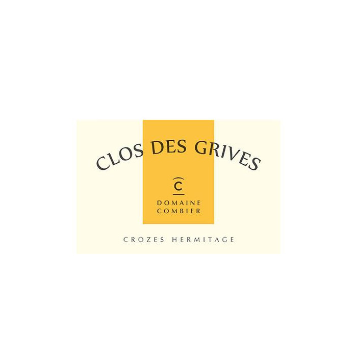 Domaine Combier Crozes-Hermitage "Clos des Grives" dry white 2023