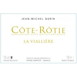 domaine gerin cote rotie la vialliere 2023 etiquette