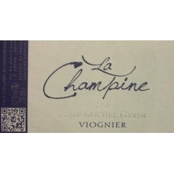Jean Michel Gerin La Champine Viognier 2024 etiquette