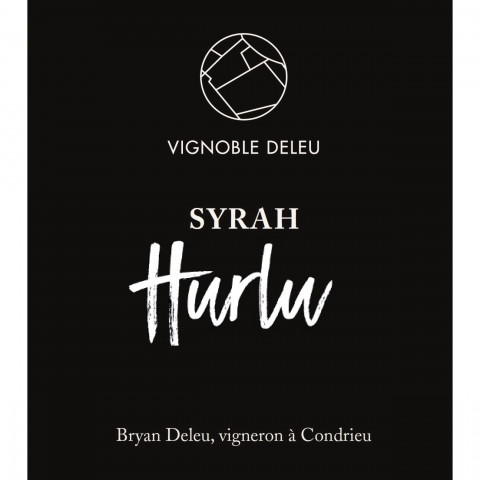 Bryan Deleu VdF "Hurlu" (syrah) rouge 2024 bouteille 2
