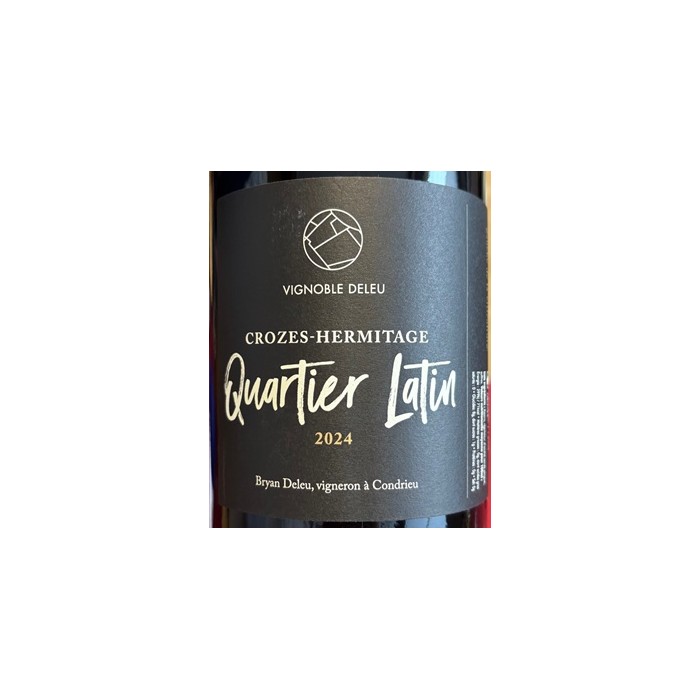 Bryan Deleu Crozes-Hermitage "Quartier Latin" red 2024