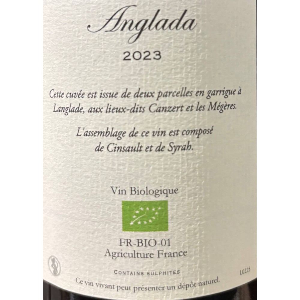 Roc d'Anglade Anglada red 2023 label