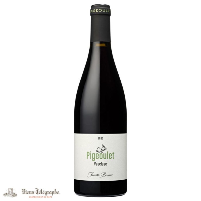 Vignobles Brunier "Le Pigeoulet des Brunier" red 2023
