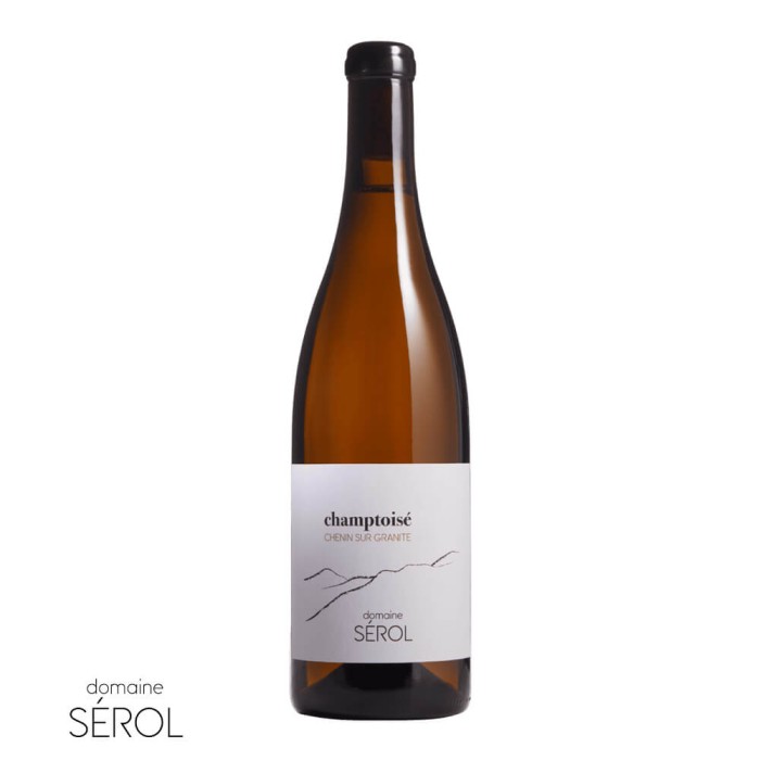 Domaine Sérol "Champtoisé" (chenin) dry white 2024 bottle