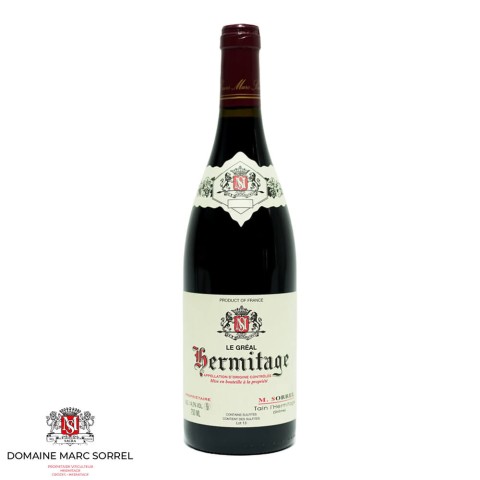 Domaine Marc Sorrel Hermitage "Le Greal" red 2021 bottle