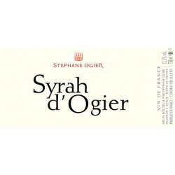 Domaine Stéphane Ogier "Syrah d'Ogier" rouge 2023 bouteille 2