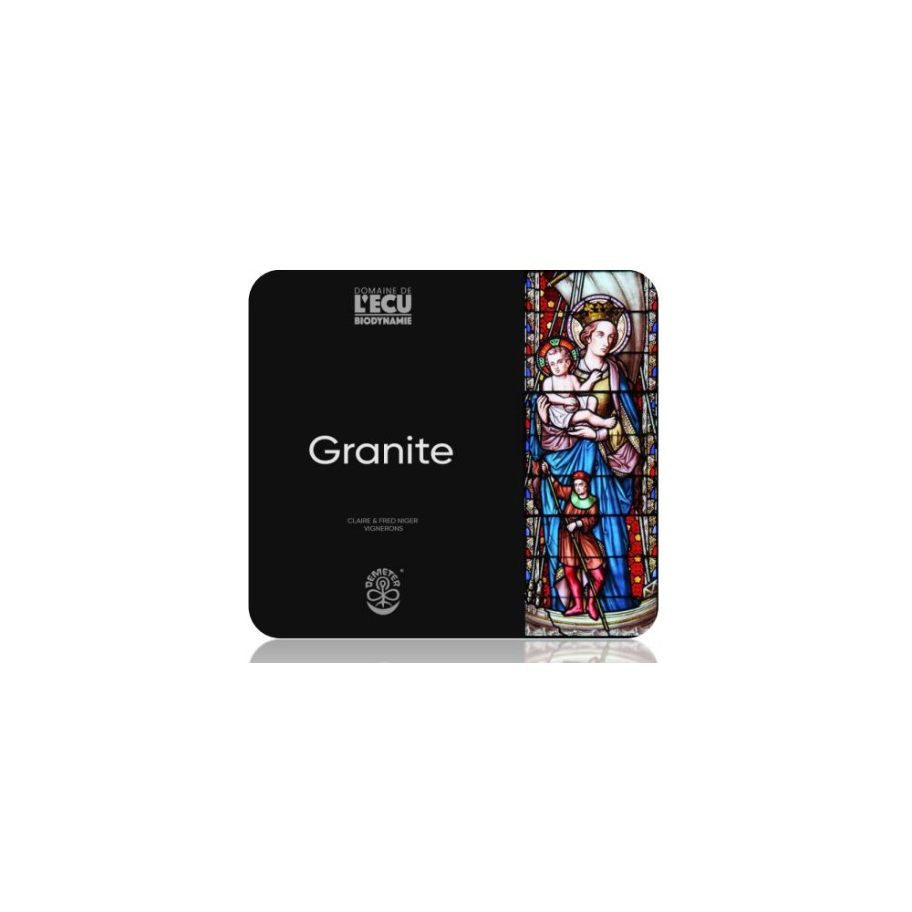 Domaine de l'Ecu "Granite" blanc sec 2024 etiquette