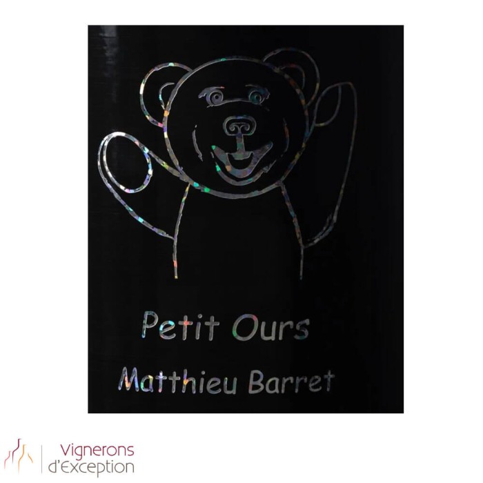 Domaine Matthieu Barret Cotes du Rhone "Petit Ours" red 2024 label