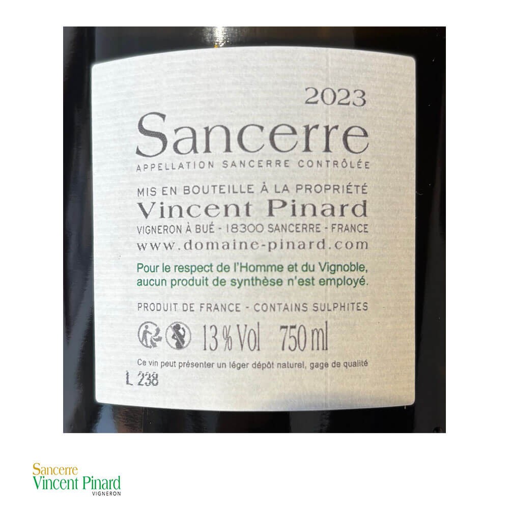 Domaine Vincent Pinard Sancerre "Le Château" blanc sec 2023