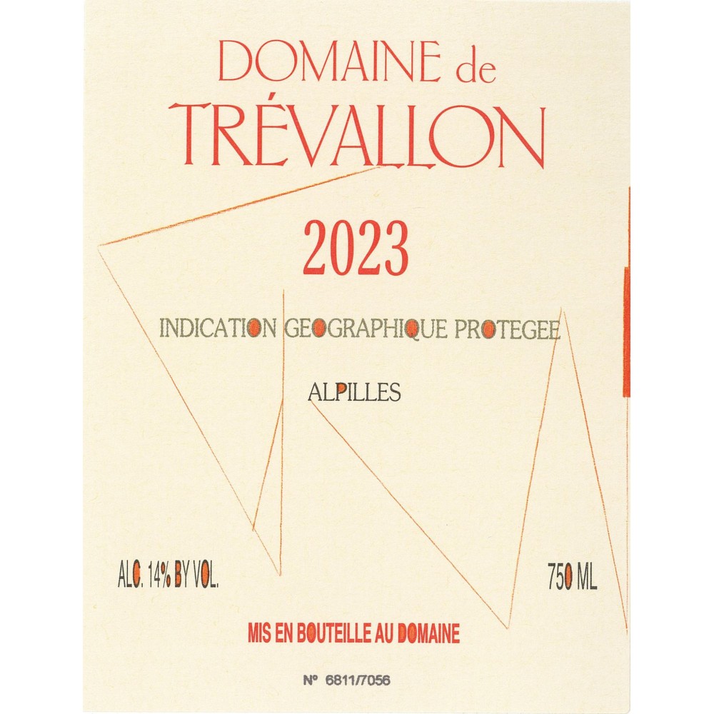Domaine de Trevallon red 2023