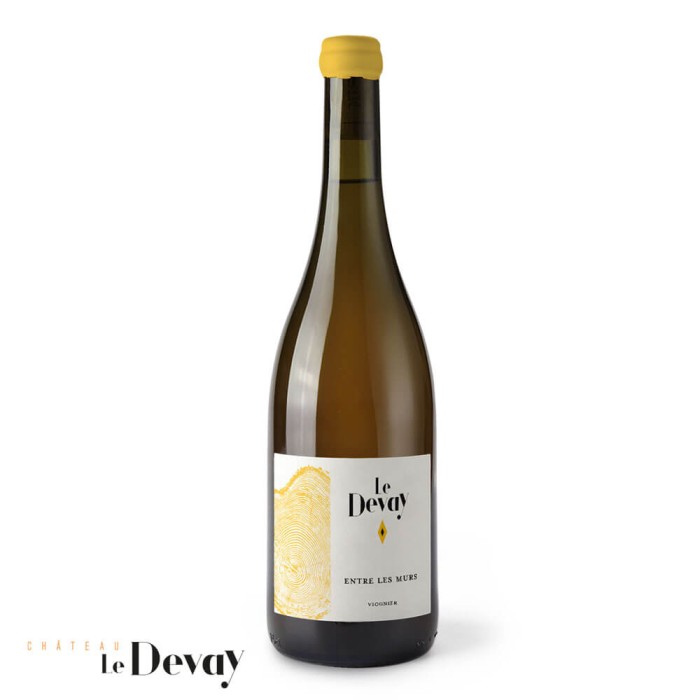 Château Le Devay "Entre les Murs" (viognier) blanc sec 2023 bouteille
