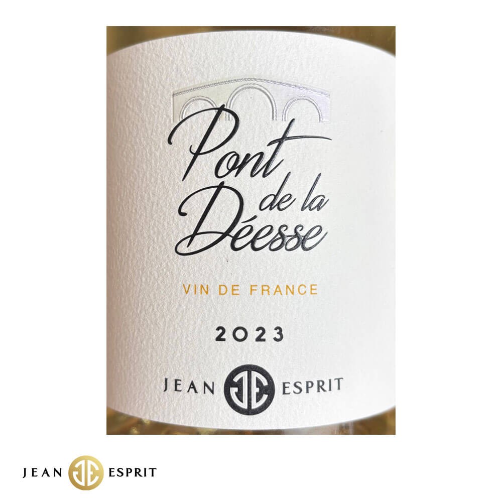 Domaine Jean Esprit VdF  "Pont de la déesse" (rolle) dry white 2023 label
