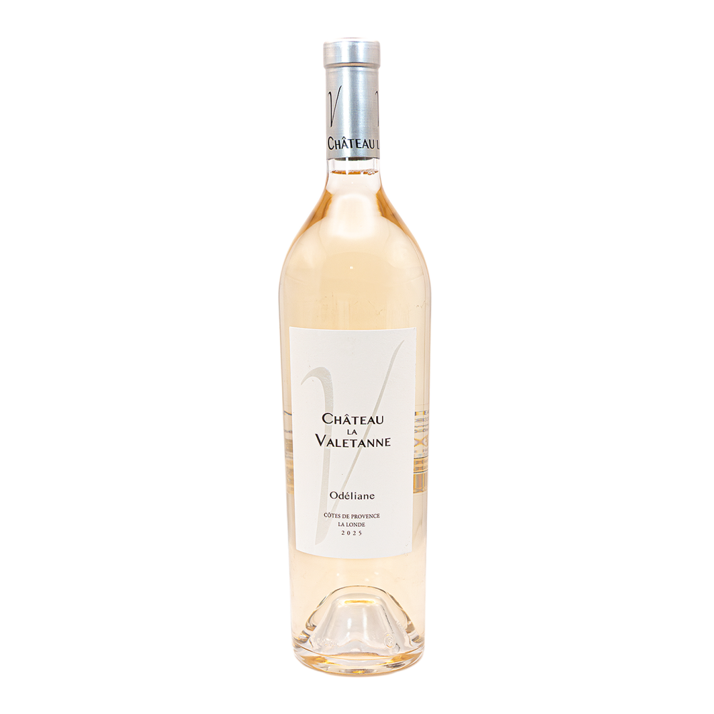 Château La Valetanne Côtes de Provence La Londe "Odeliane" rosé 2025 bouteille